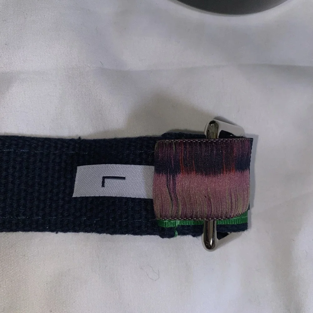 NEW Men's Vancouver Canucks NHL Hockey Gells Woven Belt Size Large 36-41